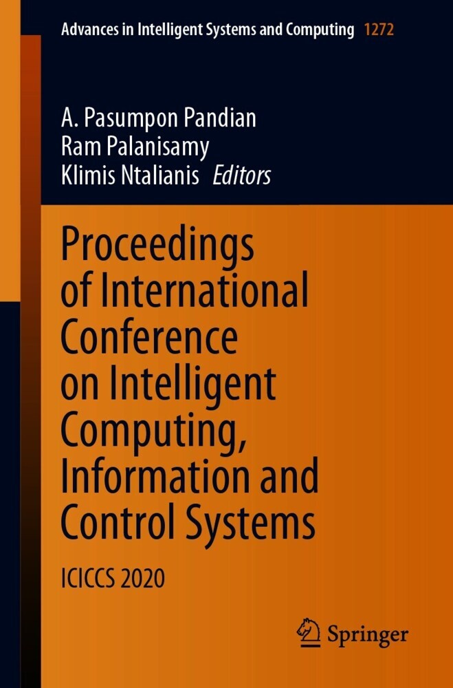 Proceedings of International Conference on Intelligent Computing, Information and Control Systems main product photo