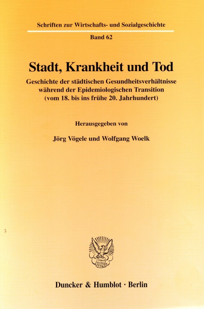 Stadt, Krankheit und Tod. main product photo