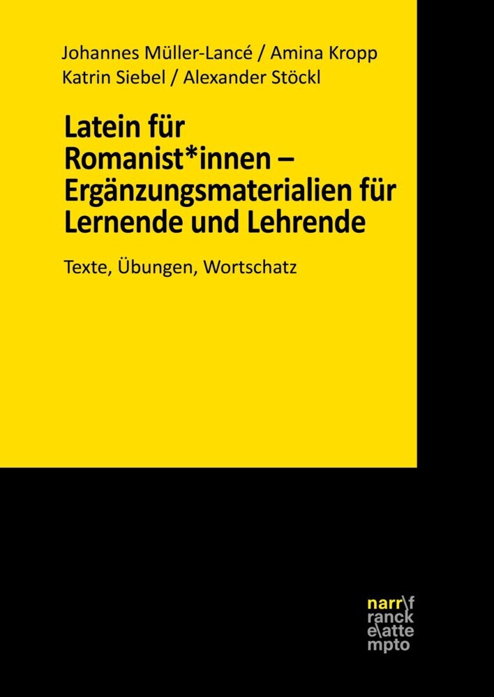 Latein für Romanist*innen - Ergänzungsmaterialien für Lernende und Lehrende main product photo