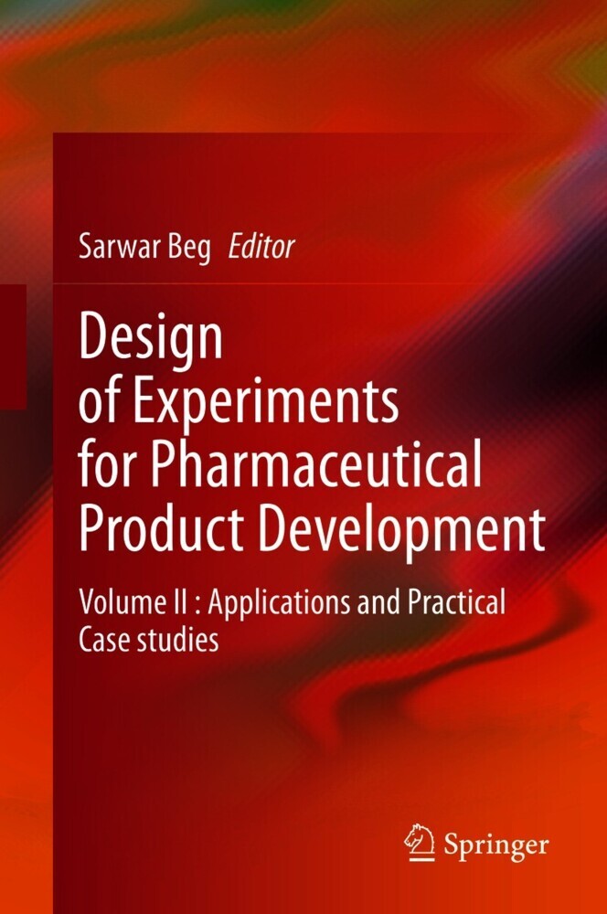 Design of Experiments for Pharmaceutical Product Development main product photo