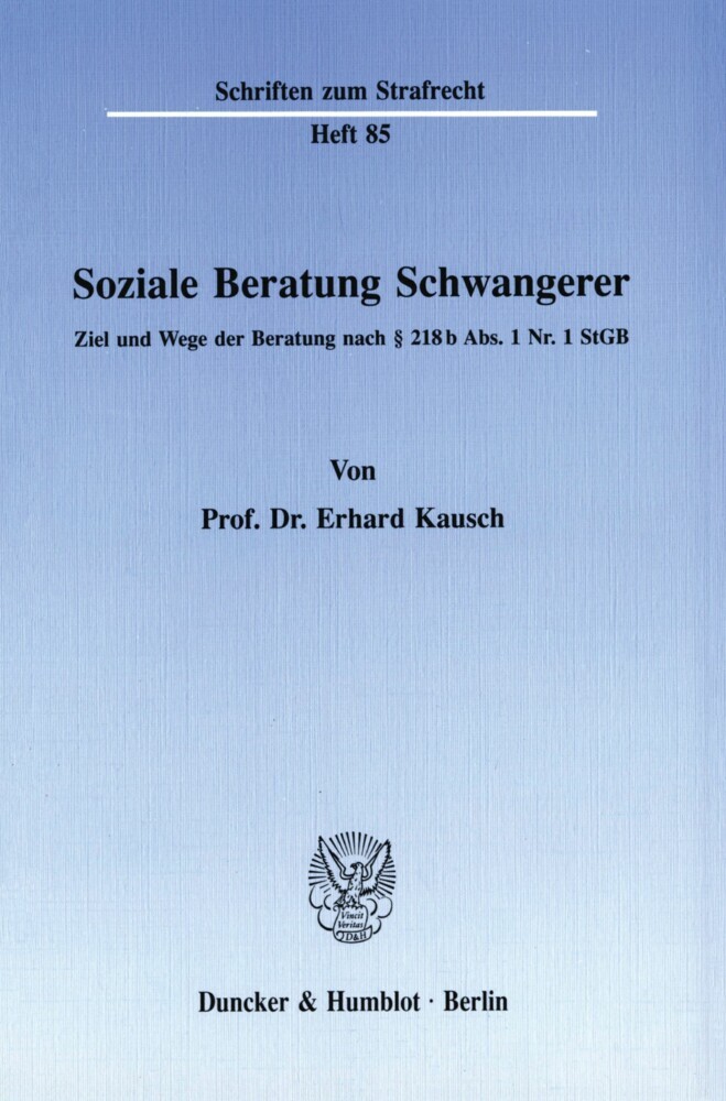 Soziale Beratung Schwangerer. main product photo