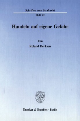 Handeln auf eigene Gefahr.