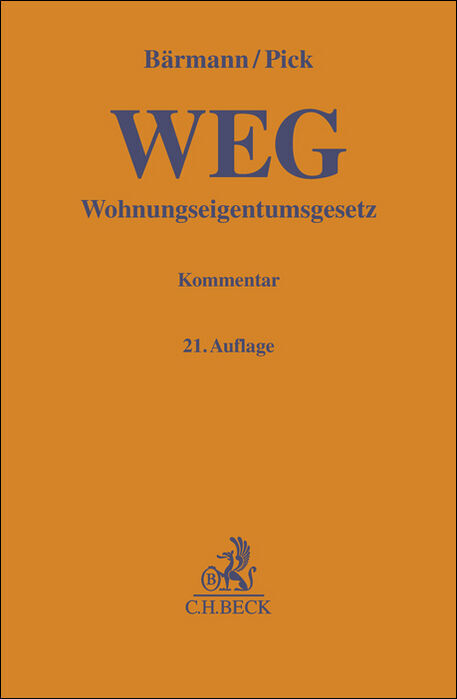 Wohnungseigentumsgesetz (WEG), Kommentar main product photo