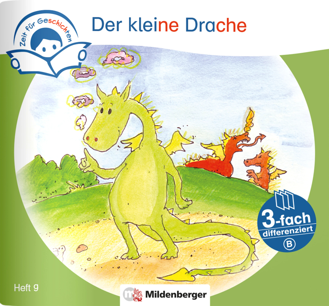 Zeit für Geschichten - 3-fach differenziert, Heft 9: Der kleine Drache - B main product photo