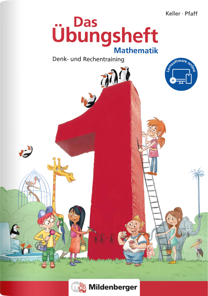 Das Übungsheft Mathematik Klasse 1 - DIN A4 main product photo