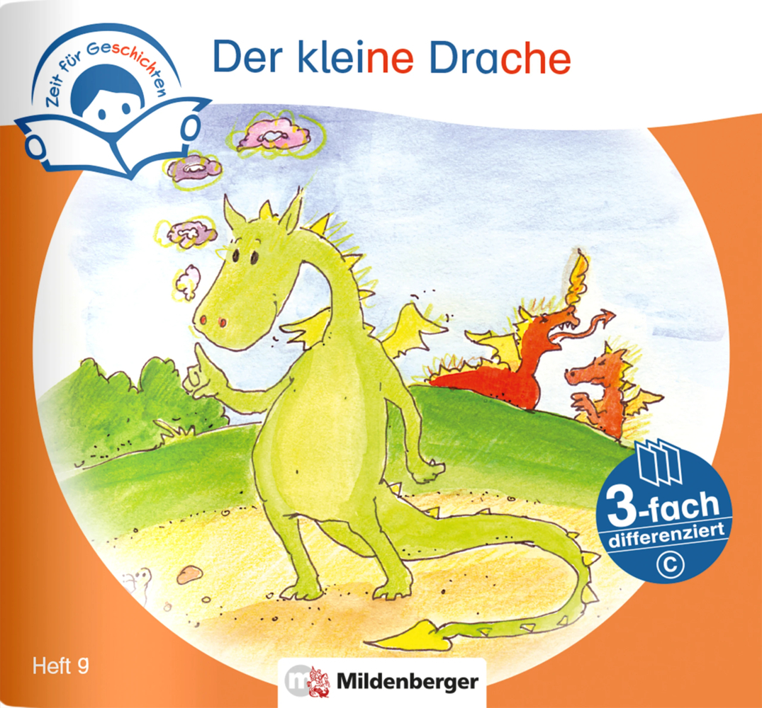 Zeit für Geschichten - 3-fach differenziert, Heft 9: Der kleine Drache - C main product photo