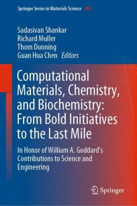 Computational Materials, Chemistry, and Biochemistry: From Bold Initiatives to the Last Mile