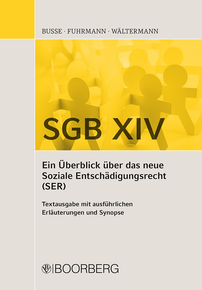 SGB XIV - Ein Überblick über das neue Soziale Entschädigungsrecht (SER) main product photo