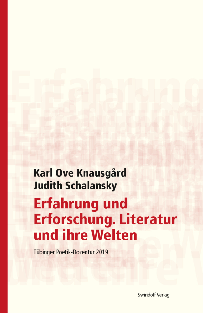 Erfahrung und Erforschung. Literatur und ihre Welten main product photo
