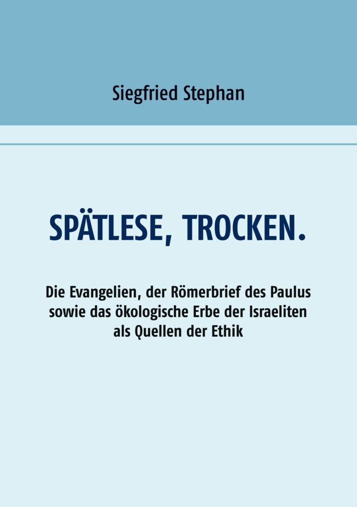 Spätlese, trocken. main product photo