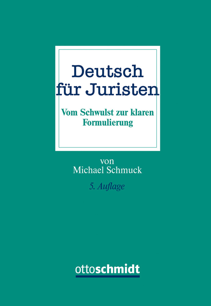 Deutsch für Juristen main product photo