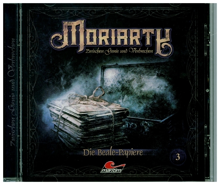 Moriarty - Die Beale-Papiere, 1 Audio-CD, 1 Audio-CD main product photo