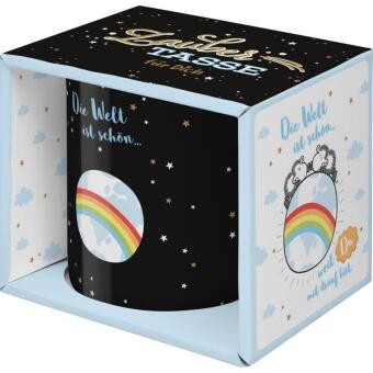Zaubertasse für Dich "Die Welt ist schön"
