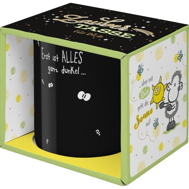 Zaubertasse für Dich "Erst ist alles ganz dunkel ..." main product photo