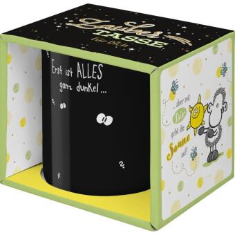 Zaubertasse für Dich "Erst ist alles ganz dunkel ..."