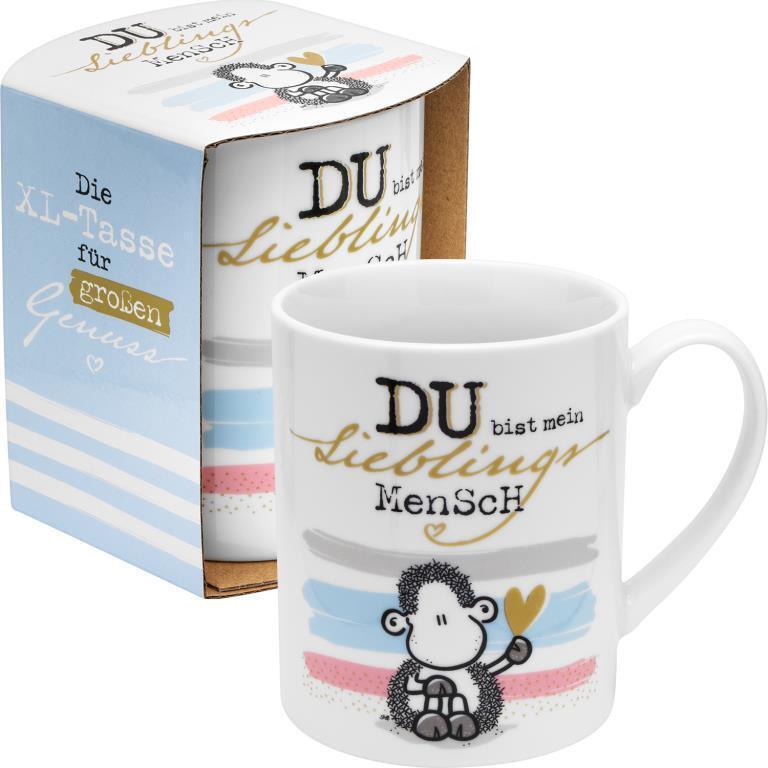 XL-Tasse für großen Genuss "Du bist mein Lieblingsmensch" main product photo