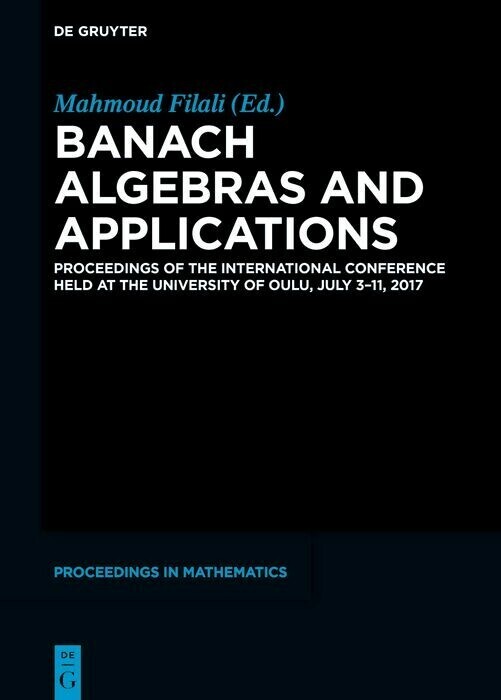 Banach Algebras and Applications main product photo