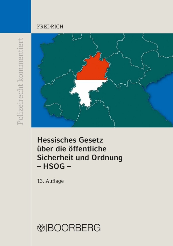 Hessisches Gesetz über die öffentliche Sicherheit und Ordnung - HSOG - main product photo