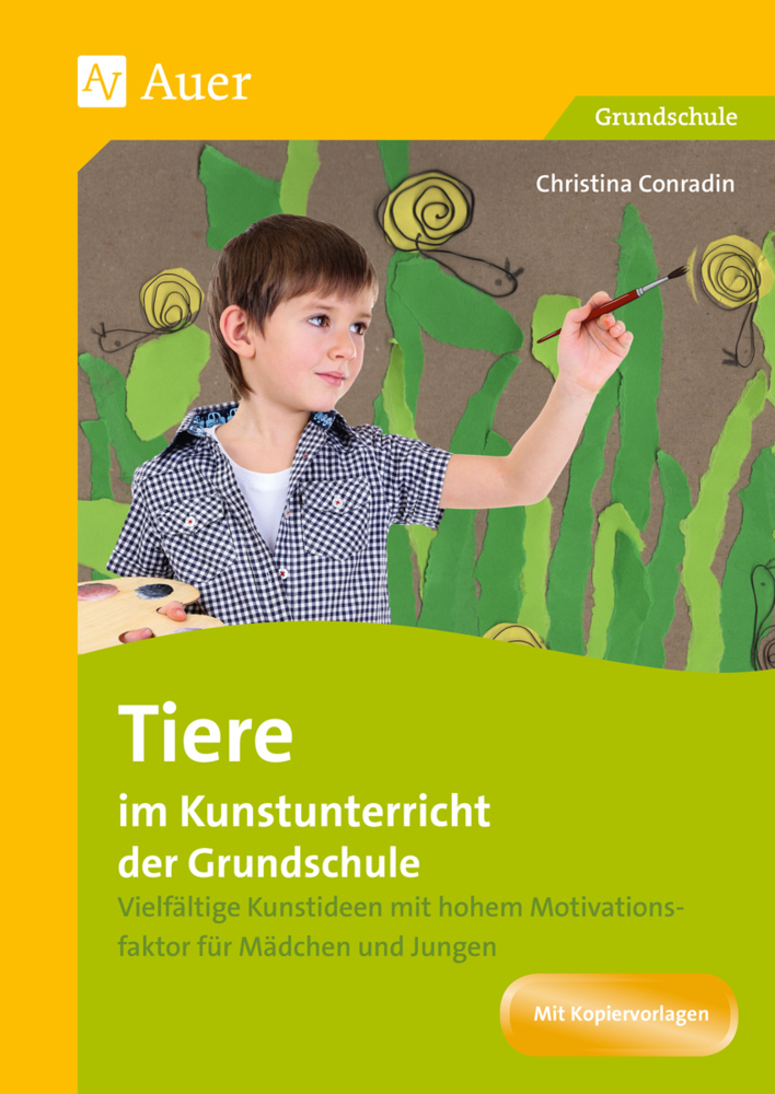 Tiere im Kunstunterricht der Grundschule main product photo