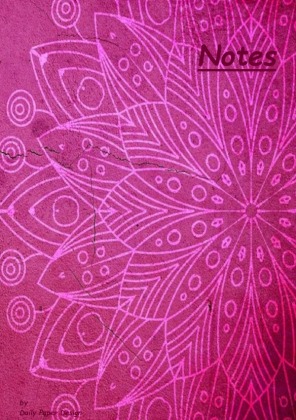Notizbuch A5 liniert [Mandala] Softcover von Daily Paper Desig...