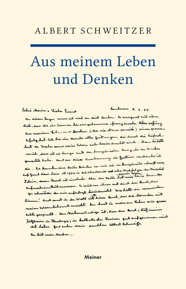 Aus meinem Leben und Denken main product photo