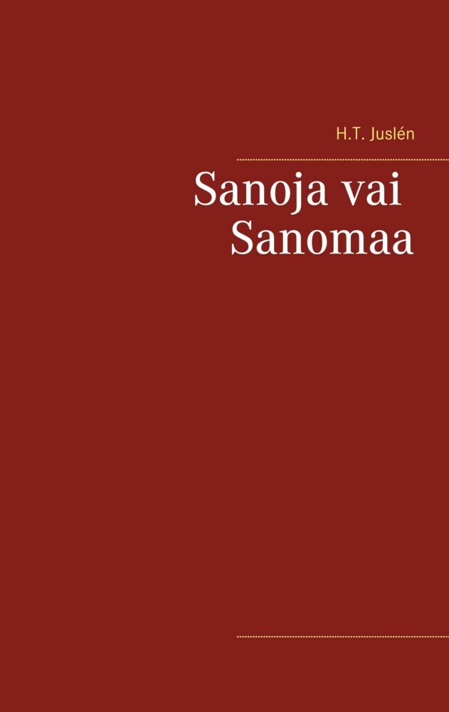 Sanoja vai Sanomaa main product photo