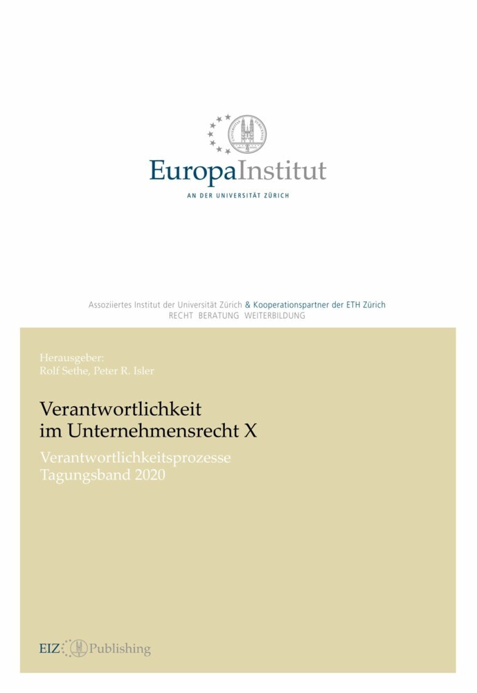 Verantwortlichkeit im Unternehmensrecht X main product photo