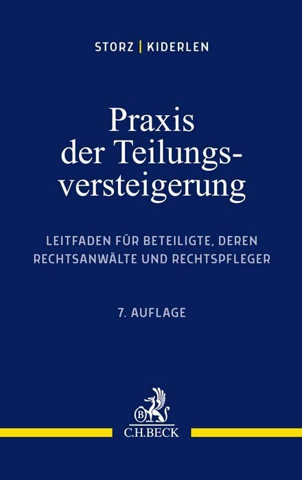 Praxis der Teilungsversteigerung main product photo