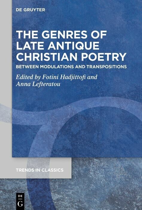 The Genres of Late Antique Christian Poetry main product photo