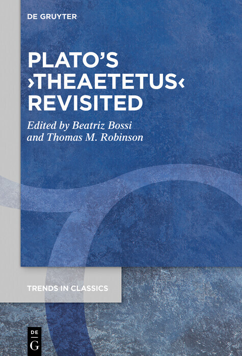Plato's ?Theaetetus? Revisited main product photo