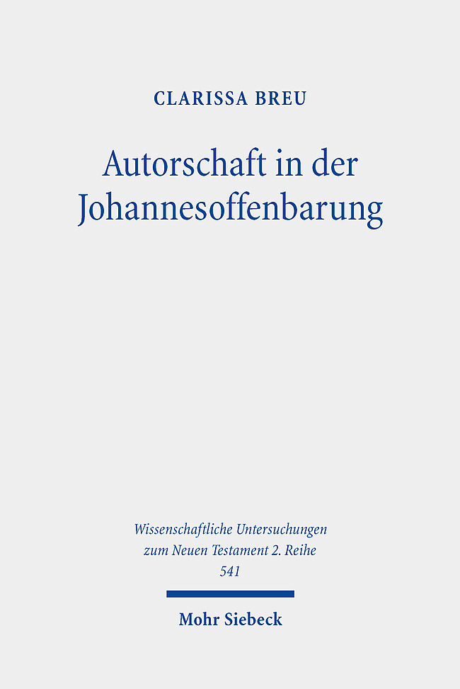 Autorschaft in der Johannesoffenbarung main product photo