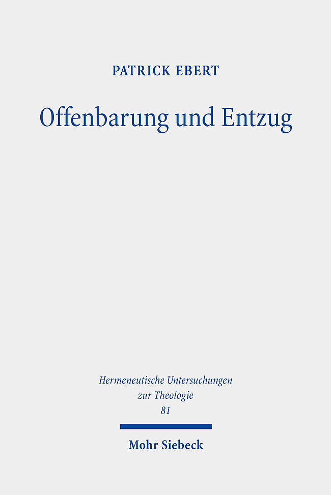 Offenbarung und Entzug main product photo