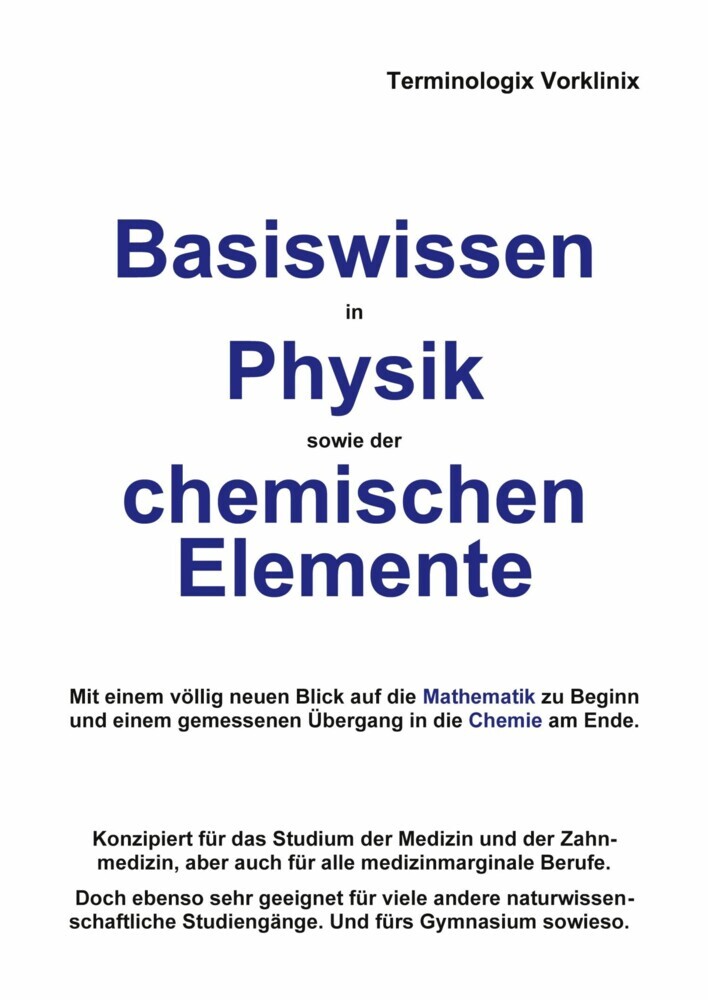 Basiswissen in Physik sowie der chemischen Elemente main product photo