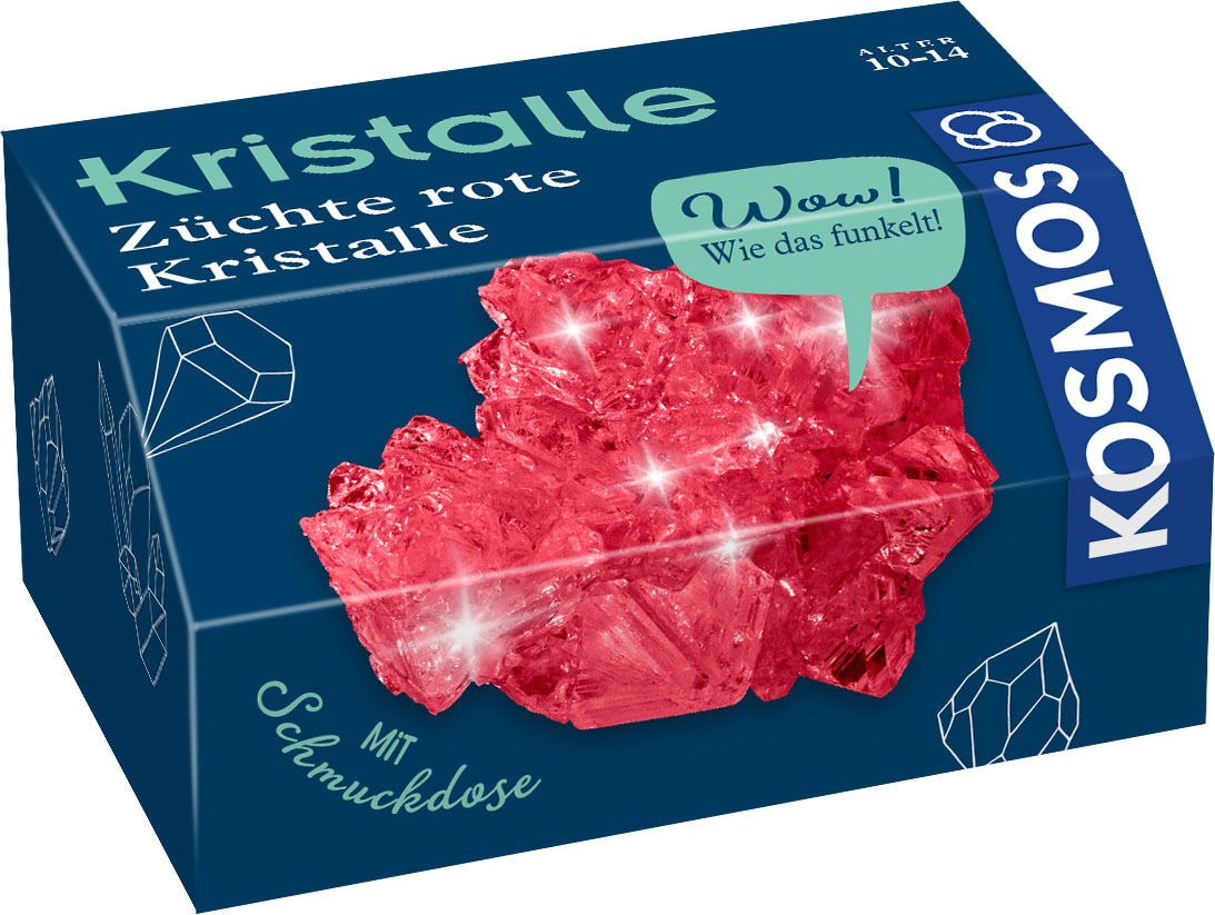 Kristalle - Züchte rote Kristalle (Experimentierkasten) main product photo