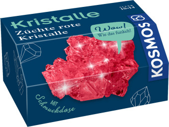 Kristalle - Züchte rote Kristalle (Experimentierkasten)