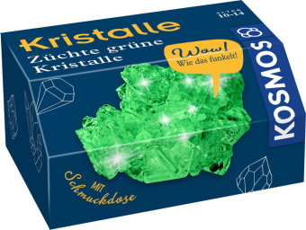 Kristalle - Züchte grüne Kristalle (Experimentierkasten)