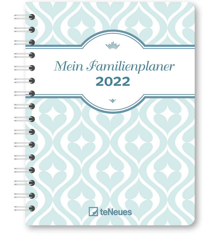 Mein Familienplaner 2022 - Diary - Buchkalender - Taschenkalender - 17,5x23,1 main product photo