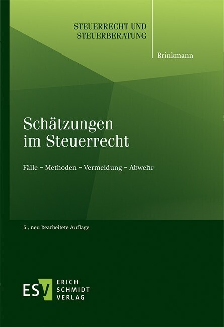 Schätzungen im Steuerrecht main product photo