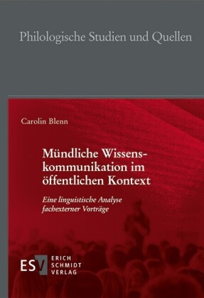Mündliche Wissenskommunikation im öffentlichen Kontext