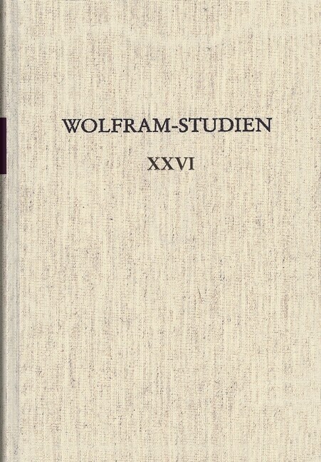 Wolfram-Studien XXVI main product photo