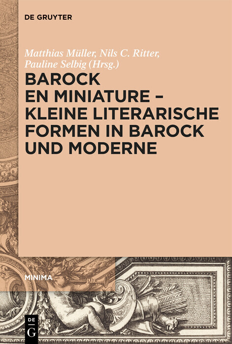 Barock en miniature - Kleine literarische Formen in Barock und Moderne main product photo