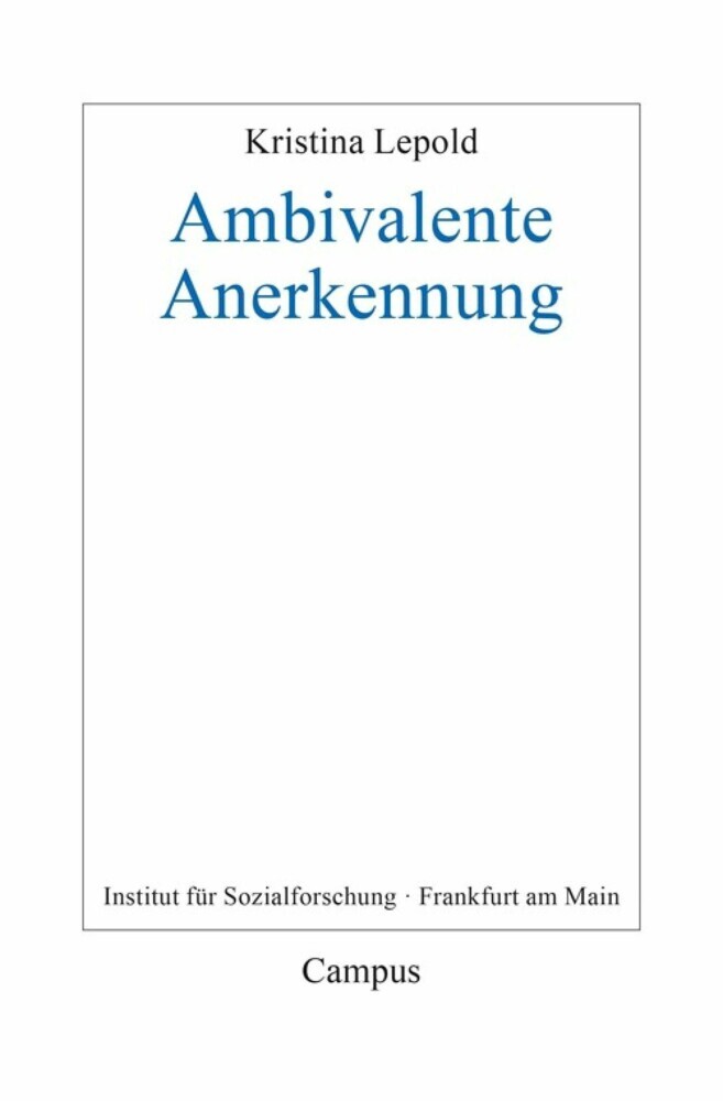 Ambivalente Anerkennung main product photo