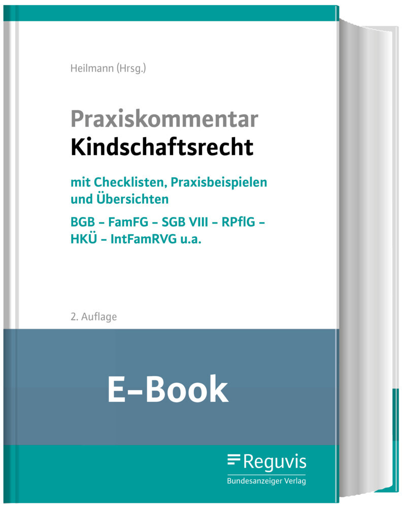 Praxiskommentar Kindschaftsrecht (E-Book) main product photo