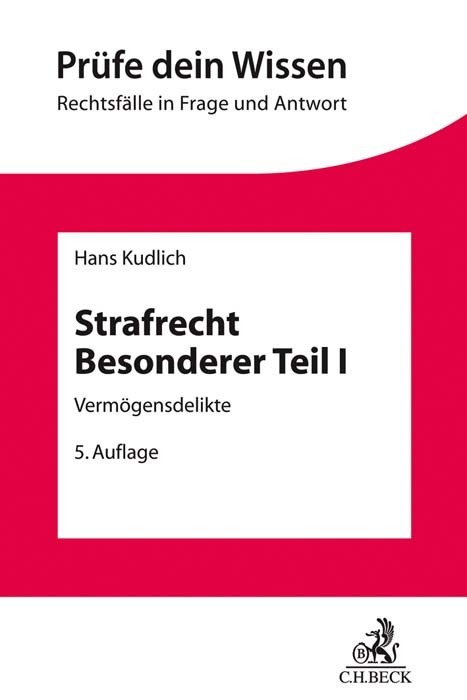 Strafrecht Besonderer Teil I main product photo