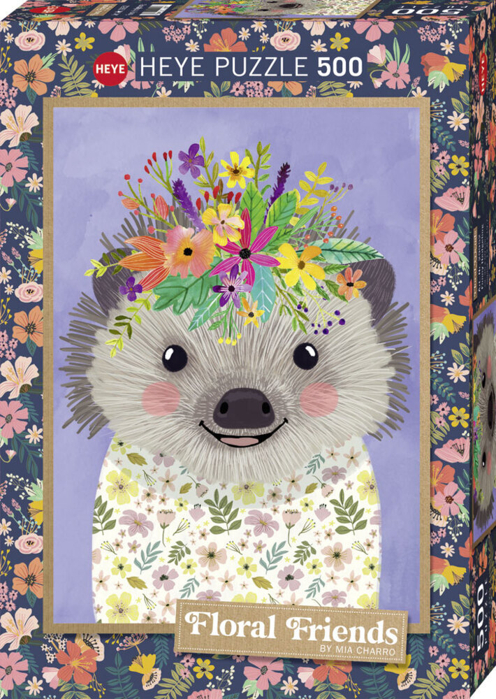 Funny Hedgehog Puzzle main product photo