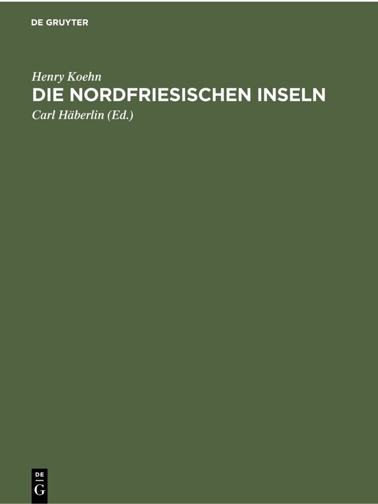 Die Nordfriesischen Inseln main product photo