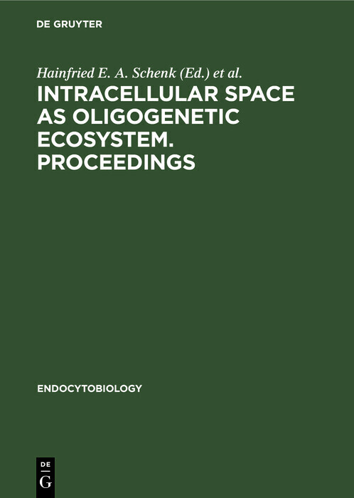 Intracellular space as oligogenetic ecosystem. Proceedings main product photo