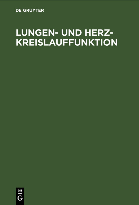 Lungen- und Herz-Kreislauffunktion main product photo