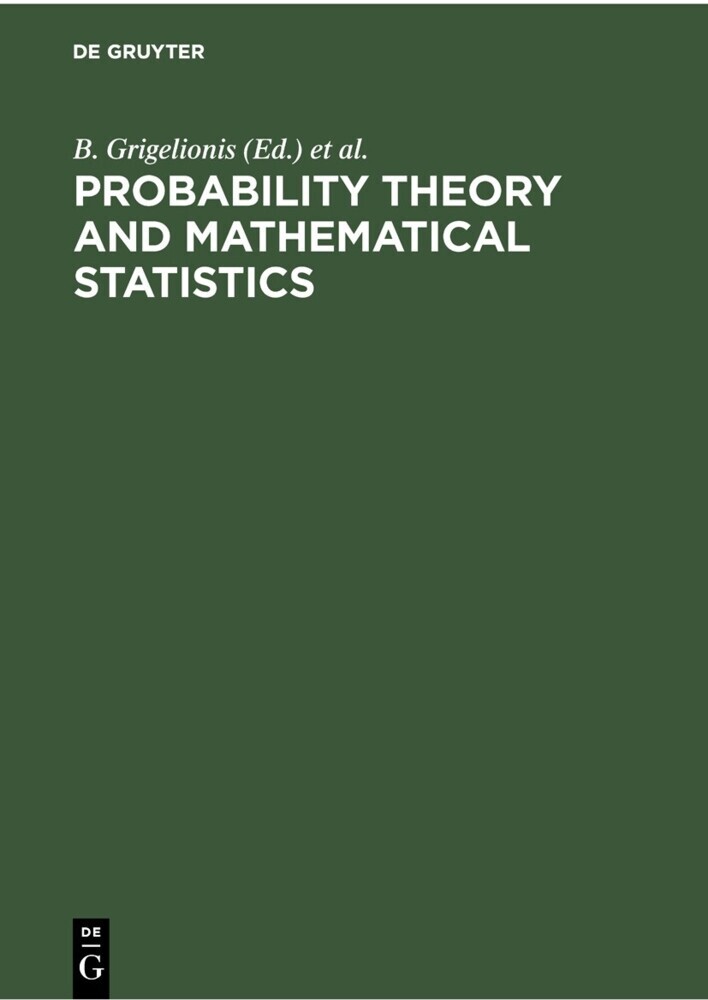 Probability Theory and Mathematical Statistics main product photo