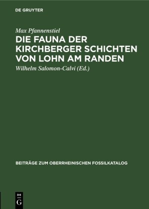 Die Fauna der Kirchberger Schichten von Lohn am Randen